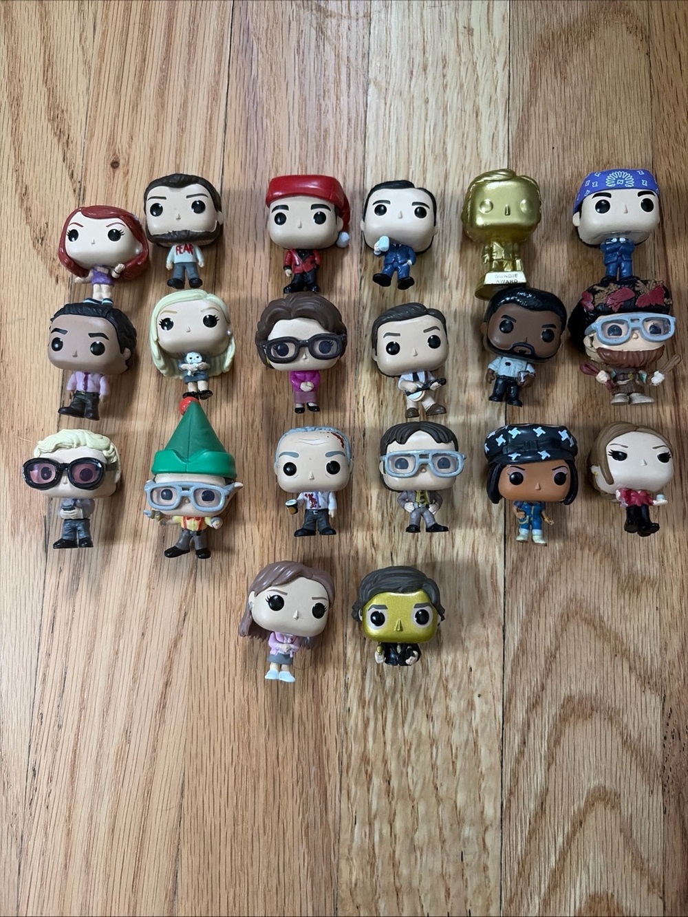 the office mini funko pops set of 20 lot dunder mifflin